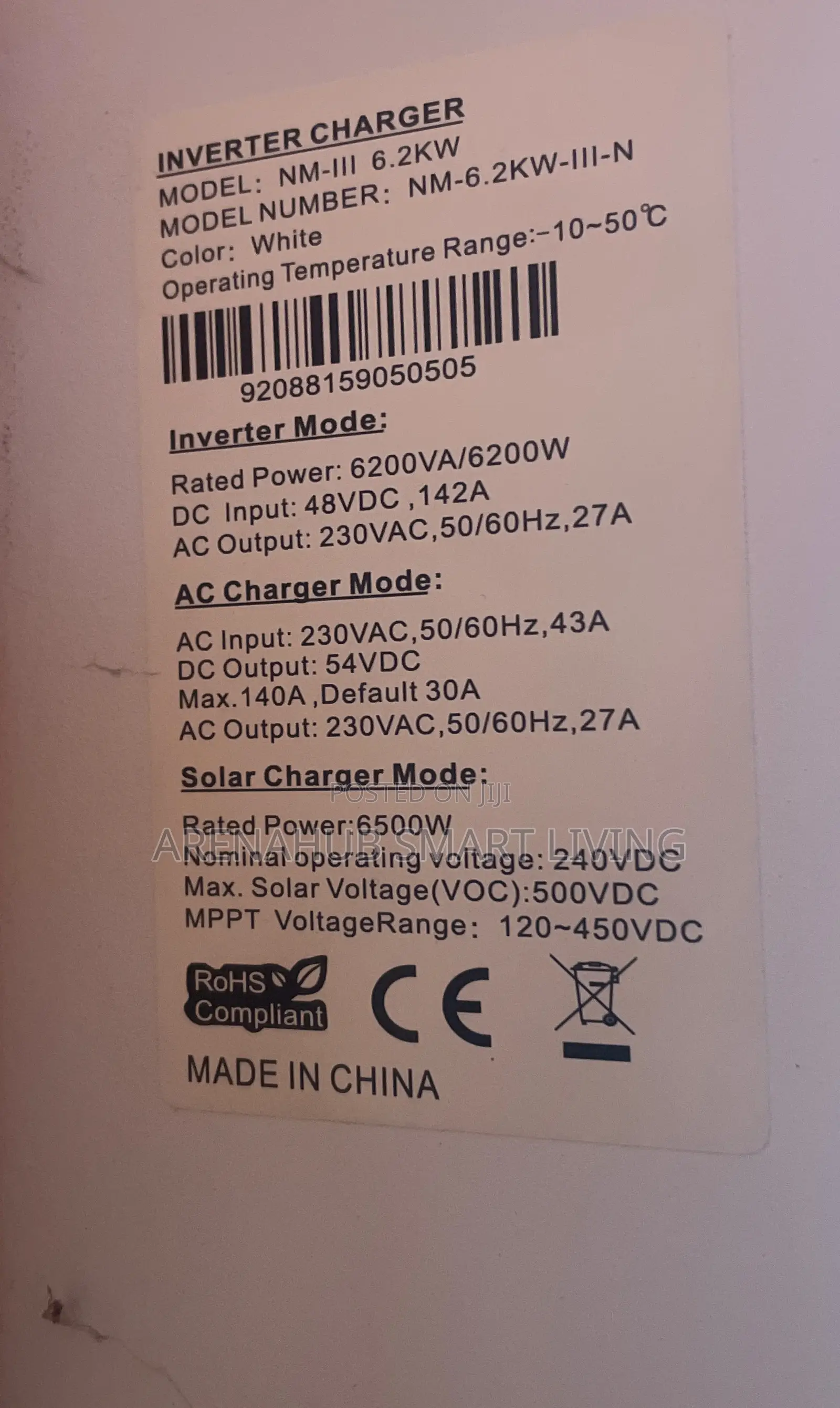 6.2kva 48v Solar Inverter