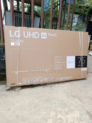 Lg 75 Inches Led Smart Tv Original Webos Model 2 Yrs Warranty