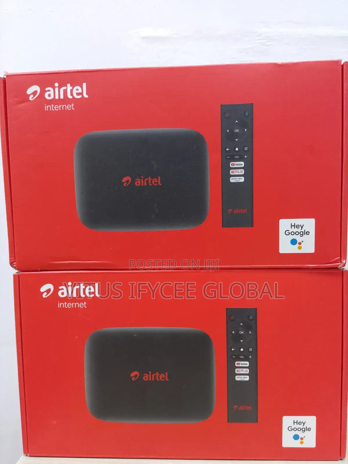 Airtel Android Smart Tv Box With Inbuilt Router, Android 12