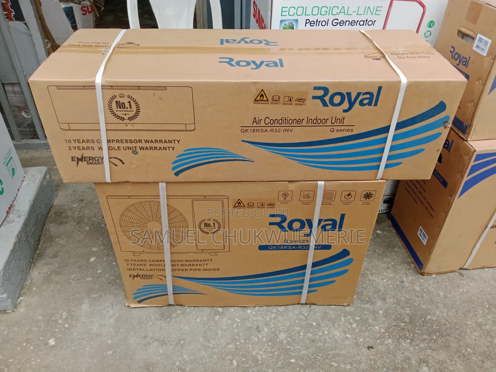 Royal Inverter Ac Split Unit 2hp