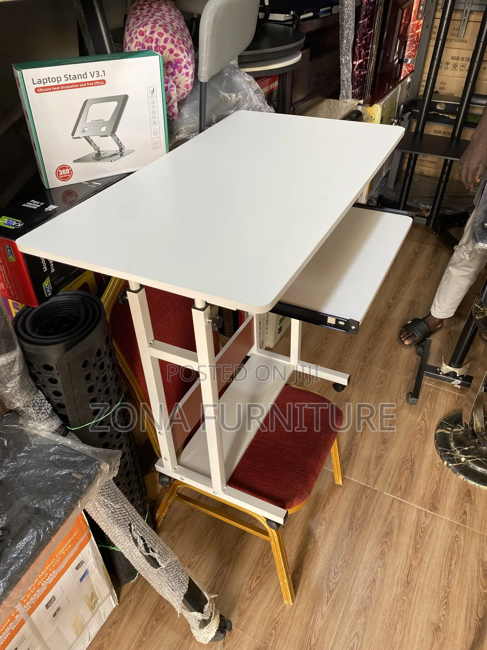Mini Home Computer Table (Learning Table) White
