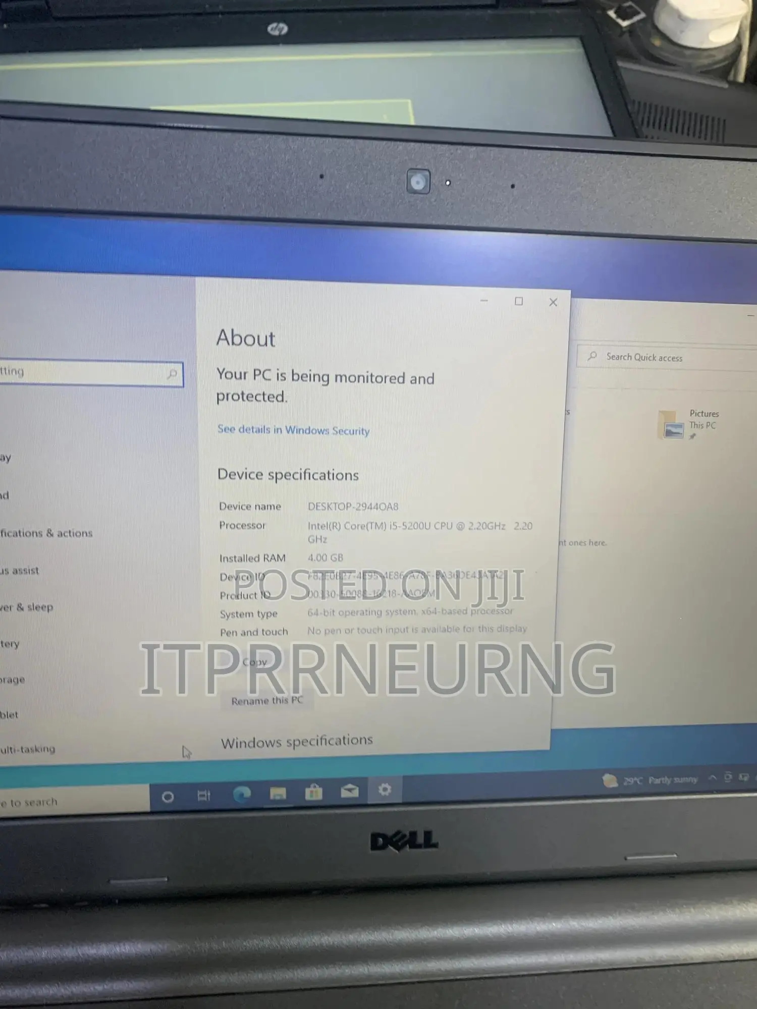 Laptop Dell Latitude 3350 8GB Intel Core I5 HDD 500GB