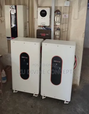 10kva Inverter Setup and 30kwh Lithium Battery Backup