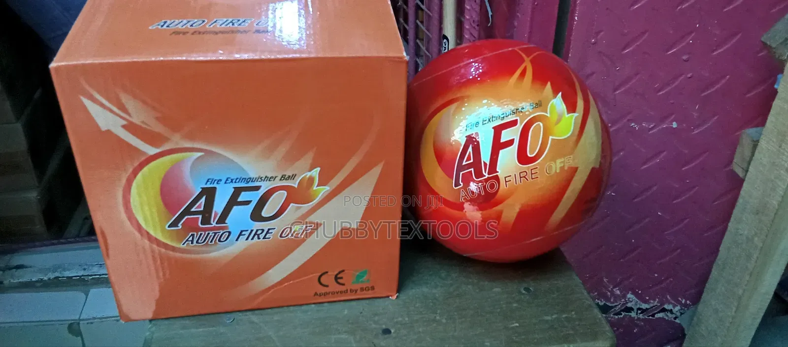 Fire Off Extinguisher Ball