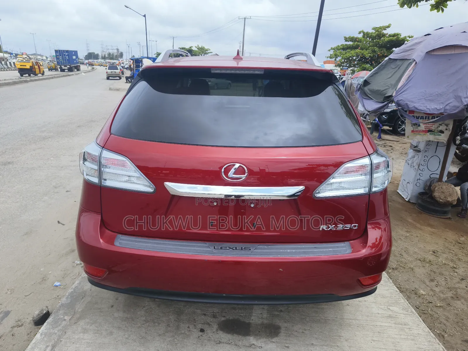 Lexus RX 350 AWD 2012 Red