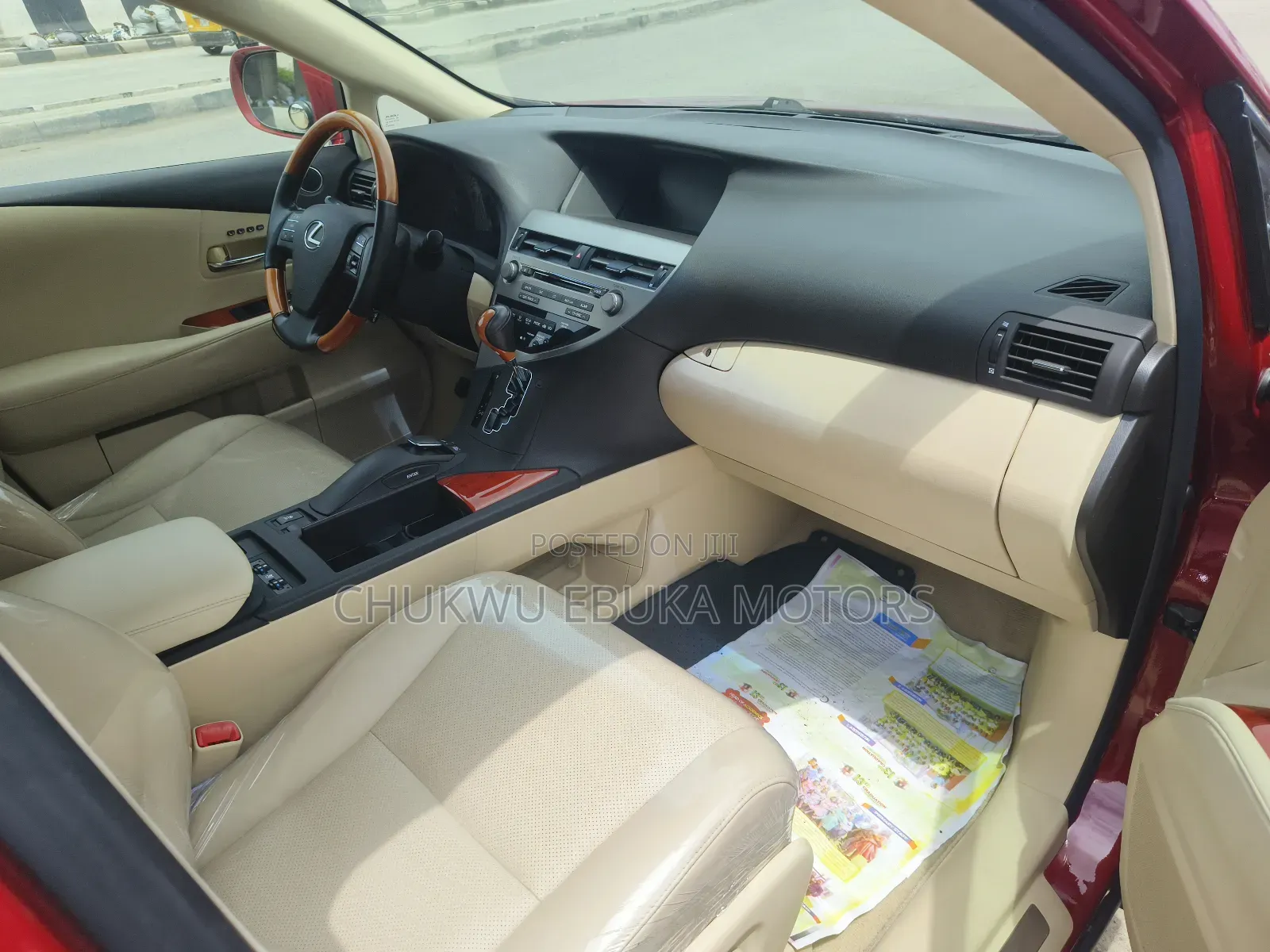 Lexus RX 350 AWD 2012 Red