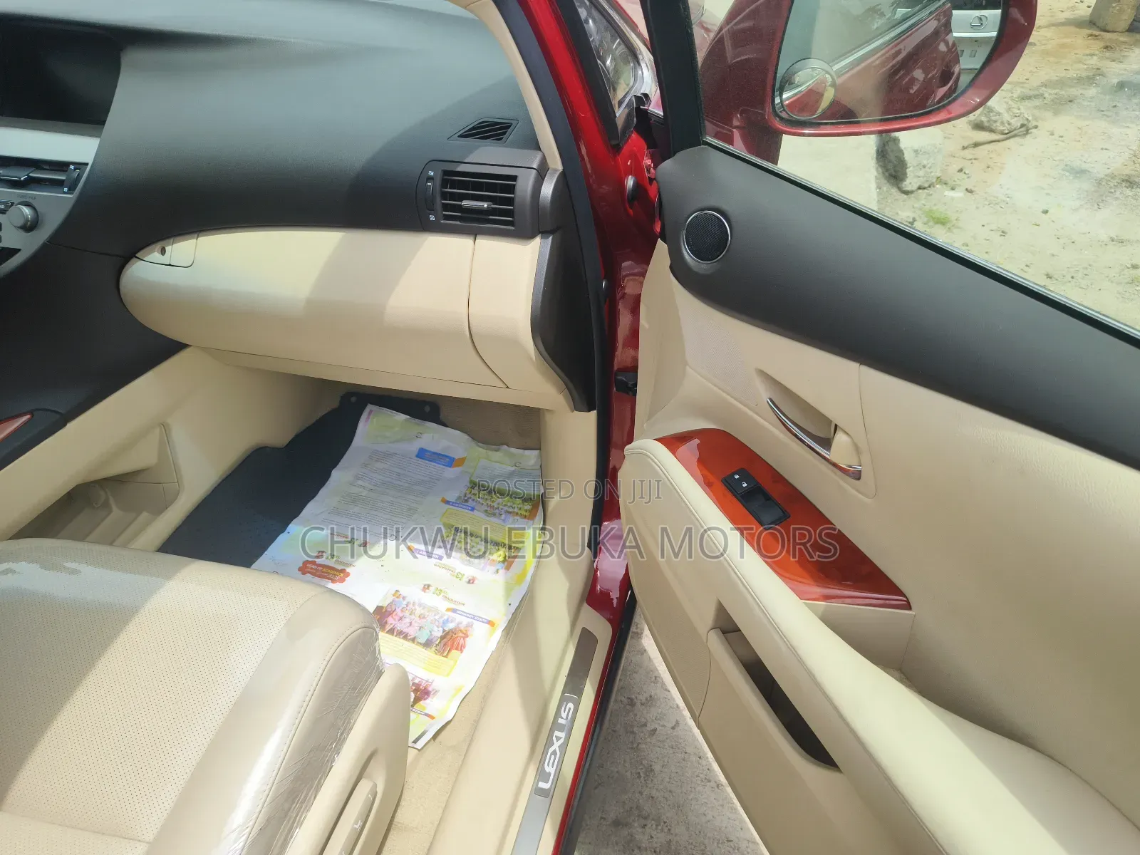 Lexus RX 350 AWD 2012 Red