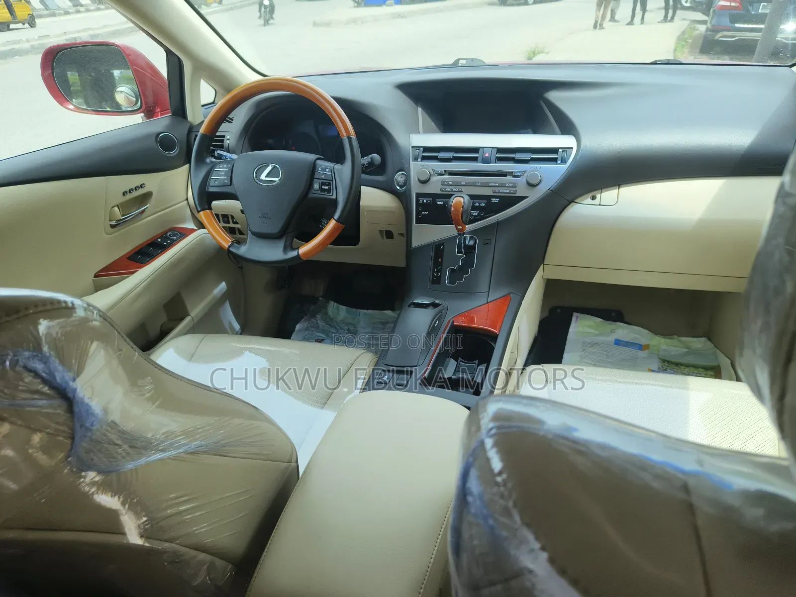Lexus RX 350 AWD 2012 Red