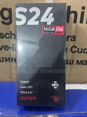 New Itel S24 256 GB Black