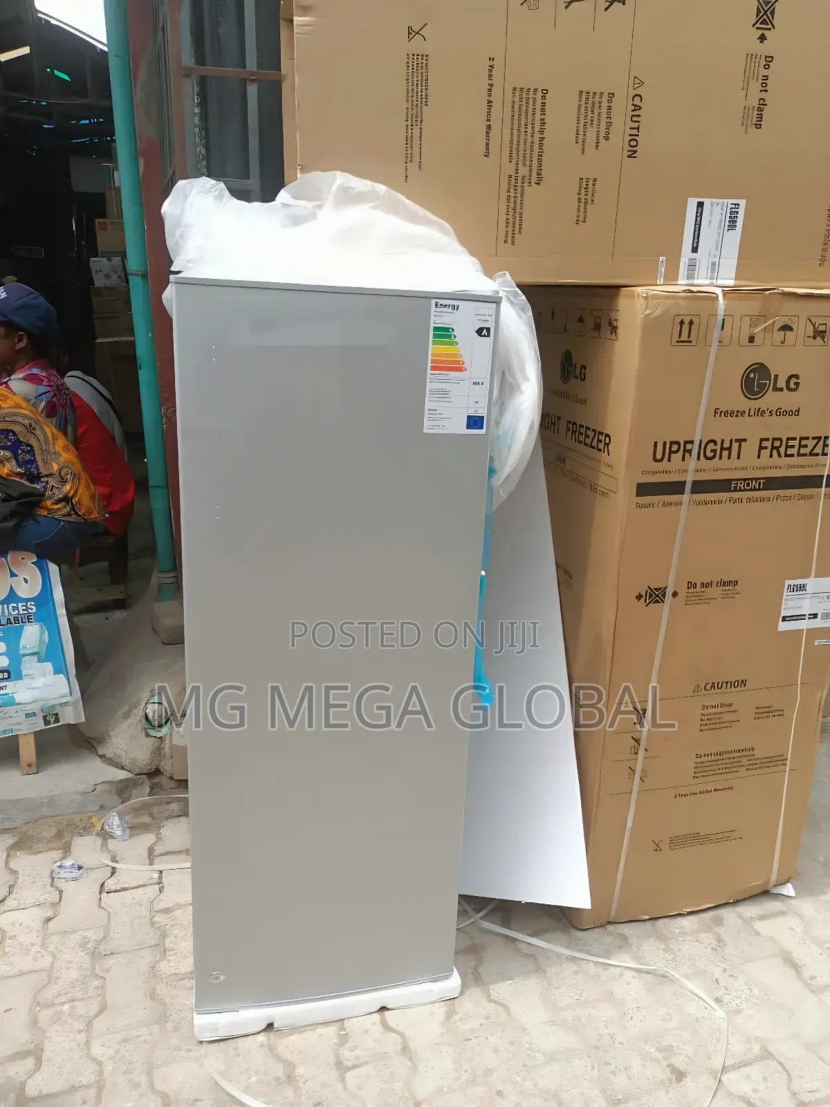 Mega 7 Steps Upright Freezer