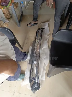 Front Bumper Chrome Prado 2018