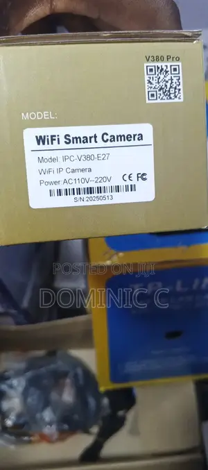 V380 Bulb Camera Single and Dual Lens