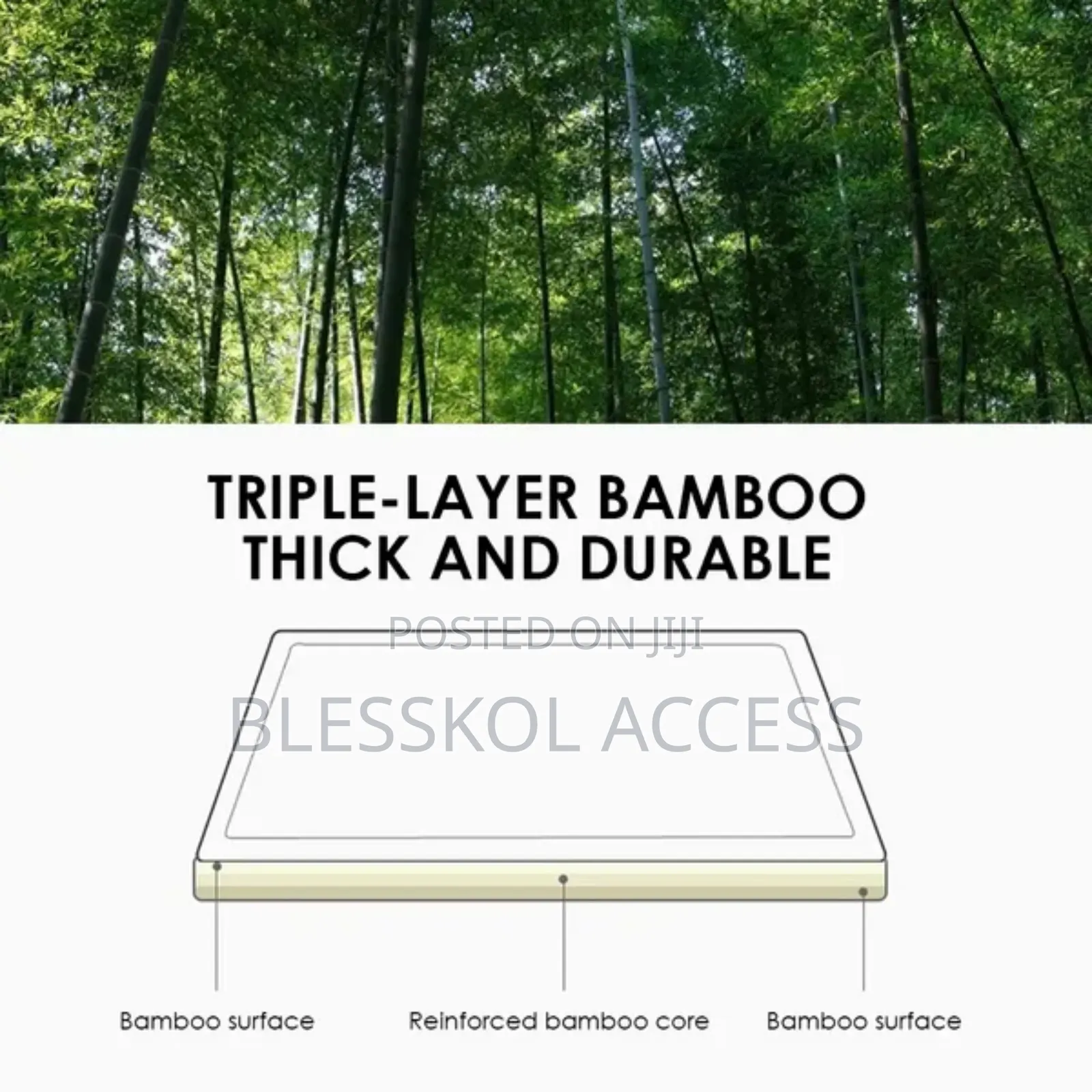 Oraimo Purechop Durable Bamboo Structure Cutting Boards