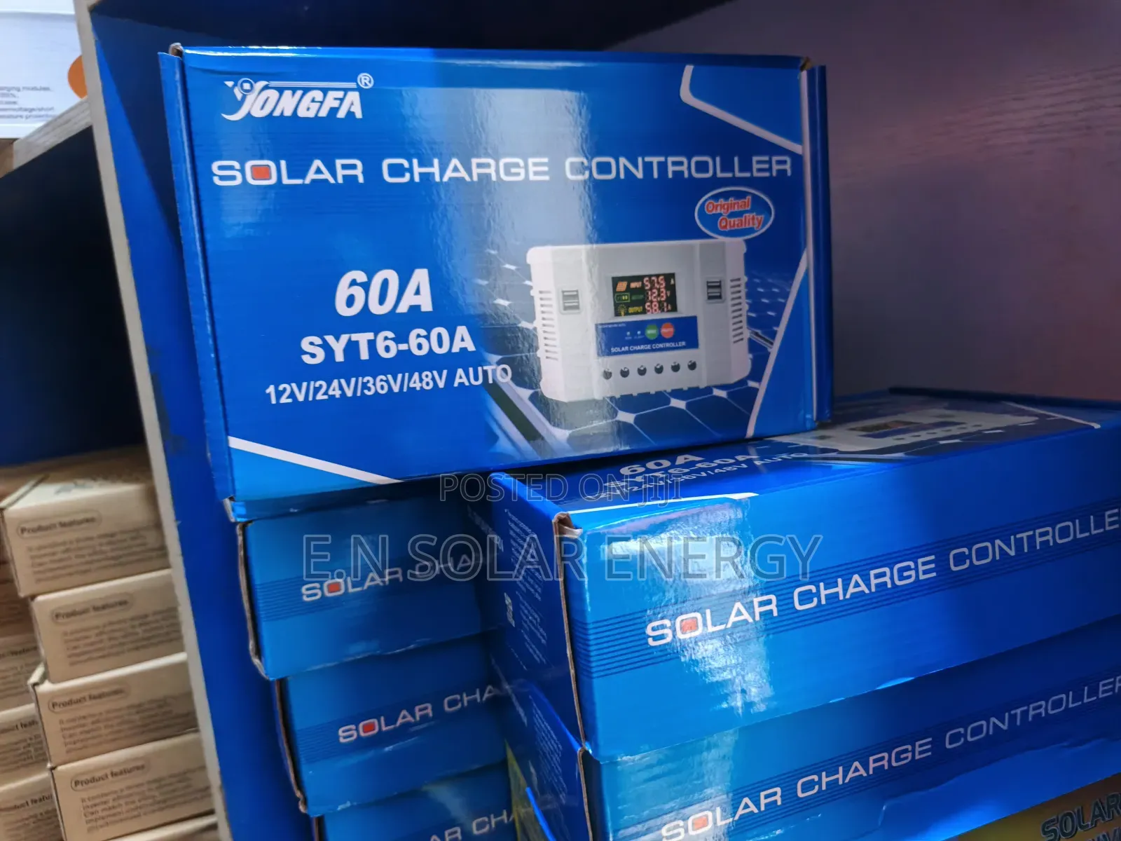 60a PWM Charge Controller Available Now 
