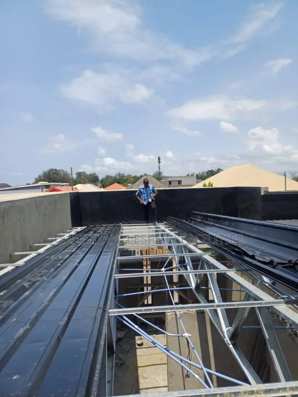 Roofing Structure Using Light Guage Steel