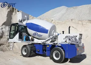 Self Loading Mobile Concrete Mixer