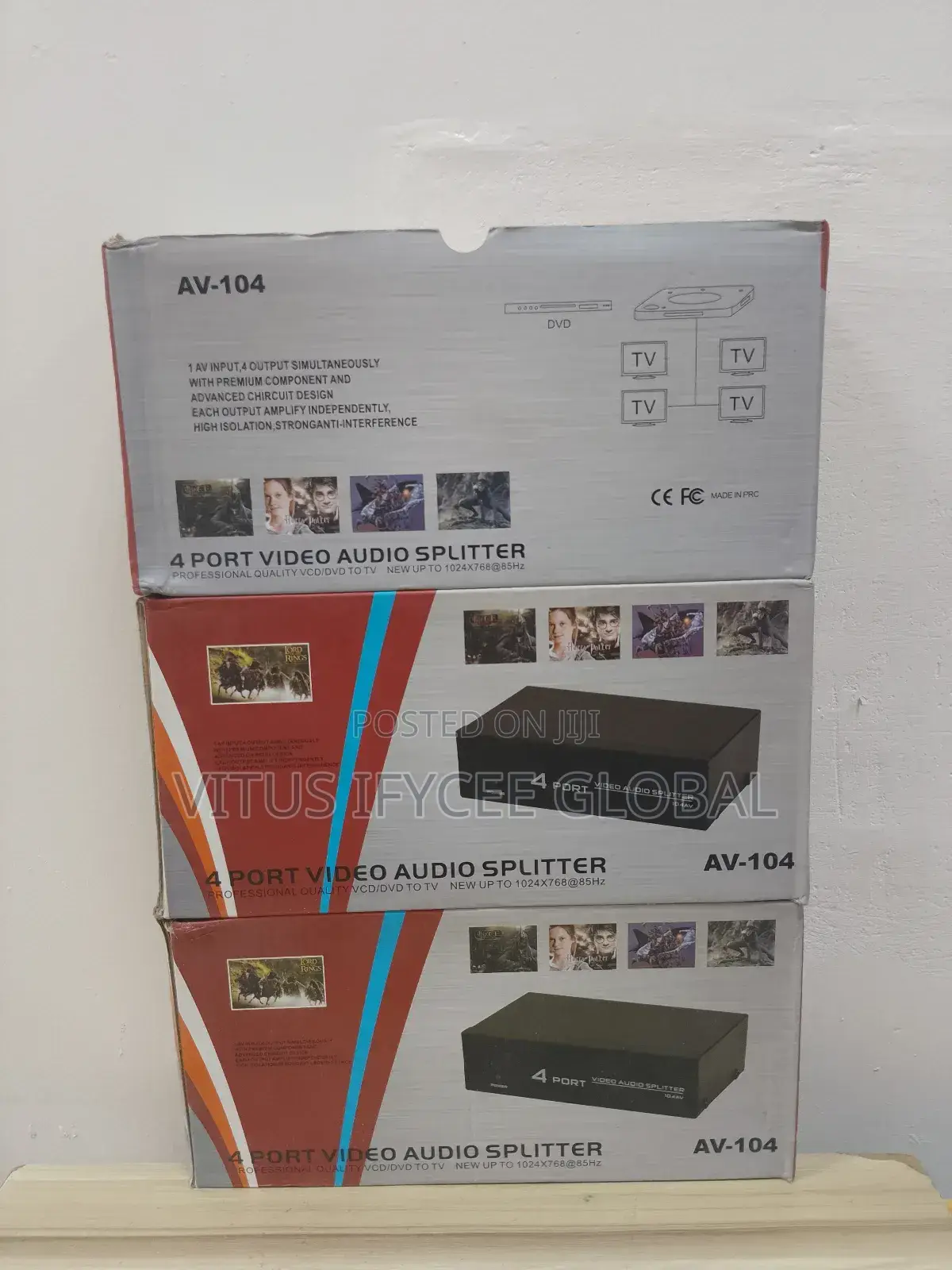 Av Splitter 4port