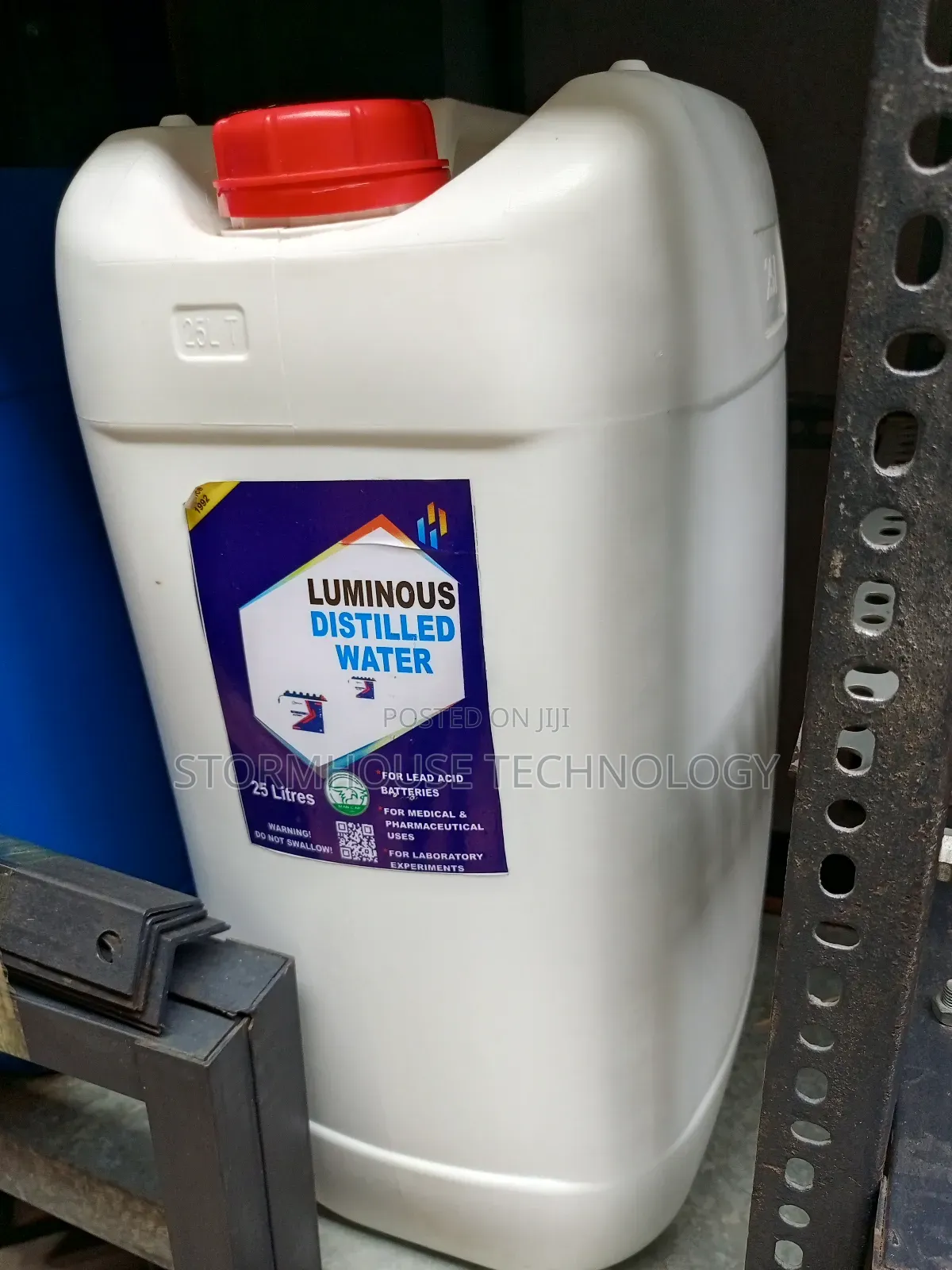 25 LTRS Distilled Water
