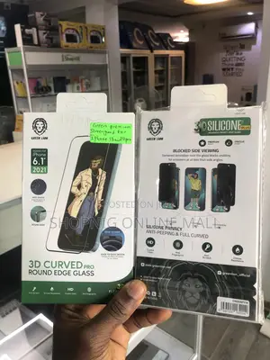 Green Premium Screenguard for iPhone 13 and 13 Pro