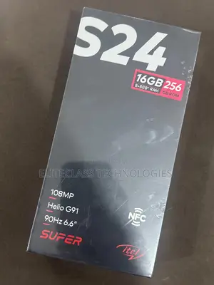 New Itel S24 256 GB Black