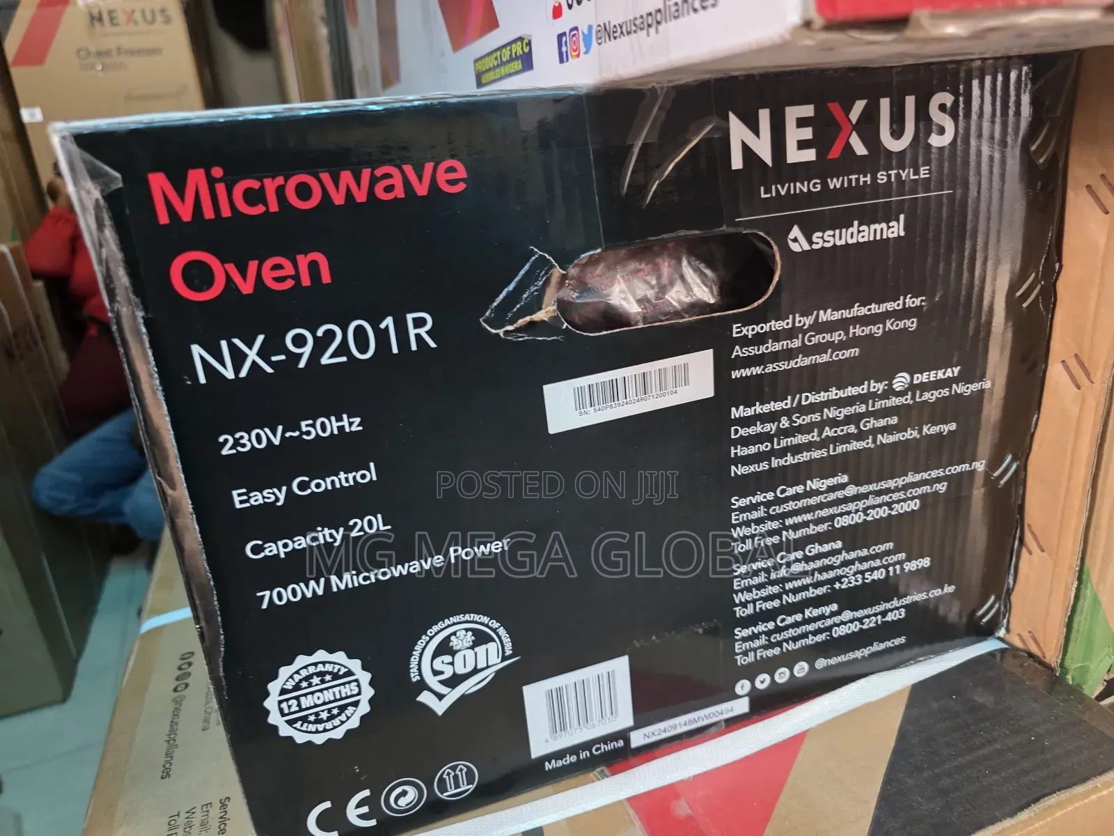 Nexus 20l Microwave Oven