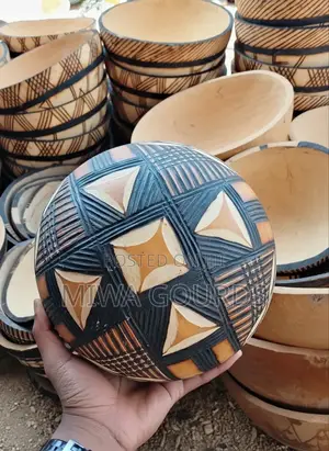 5 Litre Handcrafted Calabash – Plain Decorated