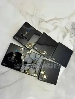 Crystal Black Switches and Socket
