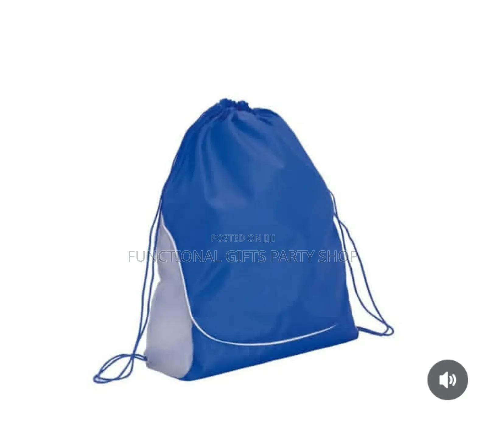 Dual Tone Drawstring Bag