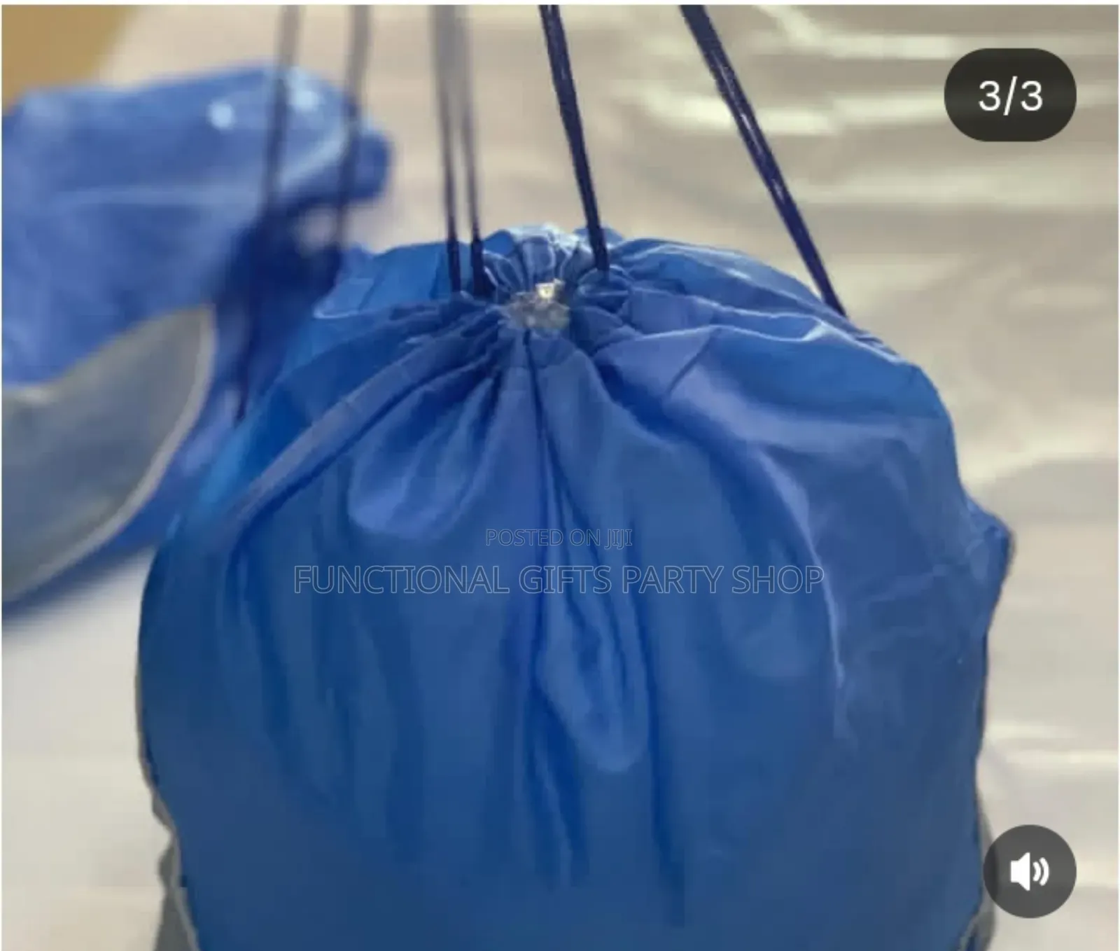 Dual Tone Drawstring Bag