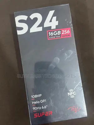 New Itel S24 256 GB Black