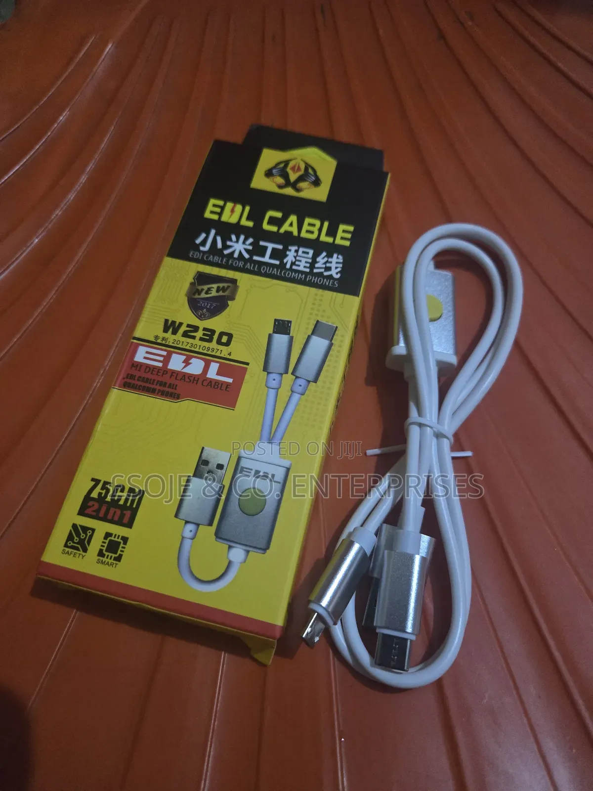 Edl Deep Flash Cable (2-in-1)