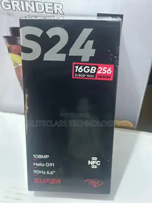 New Itel S24 256 GB Black