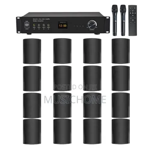 Public Address System With Wireless Microphone For School, Office