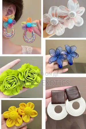 Petals Earrings Accessories for Beach Wear