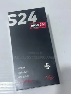 New Itel S24 256 GB Black
