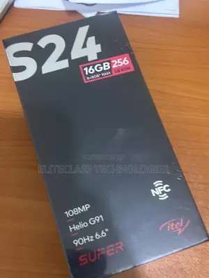 New Itel S24 256 GB Black