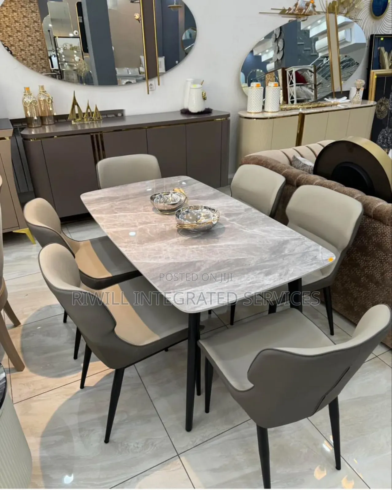 Luxury Marble Dining Set