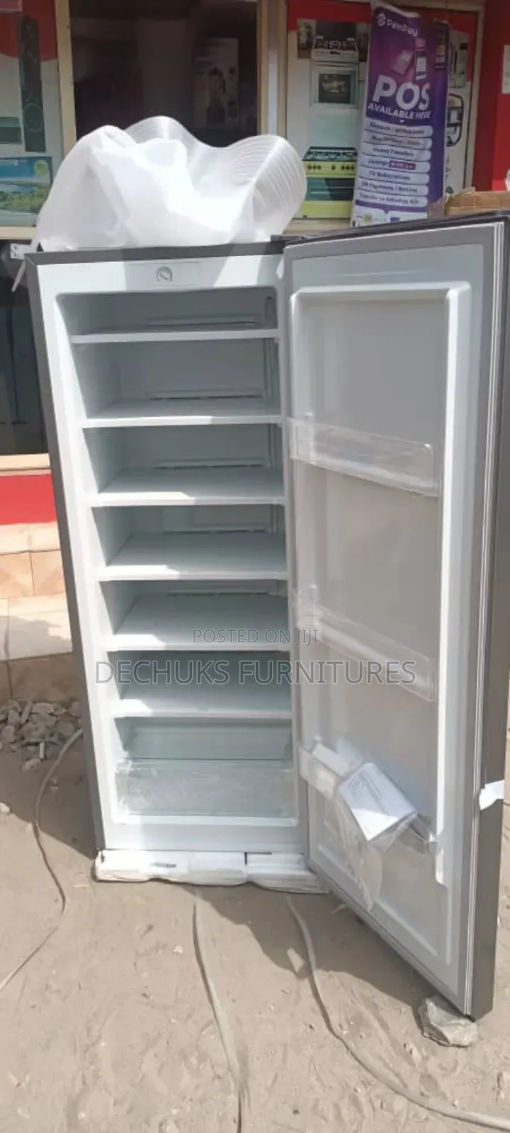 Hisense Standing Freezer With External Condenser 6 Step (190 Liters)