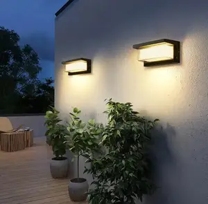 Led Outdoor Iron Body Wall Lamp Waterproof Ip65 Lighting Surface Mount