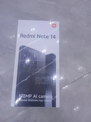 New Xiaomi Redmi Note 14 128 GB Red
