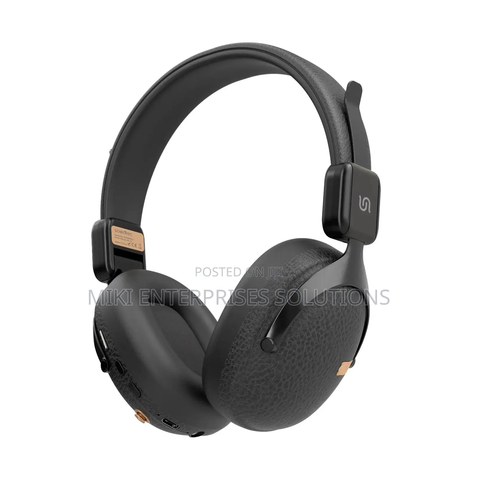 Soundtec Smart Wireless Headphone Bt 5.3 With Micro Sd Support