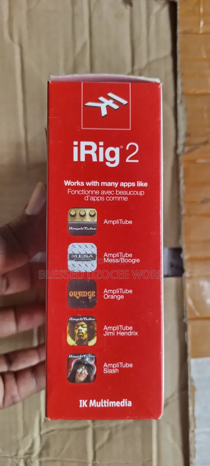Irig 2 Mobile Guitar Interface Device Works With iPhone, iPad,Apps Etc