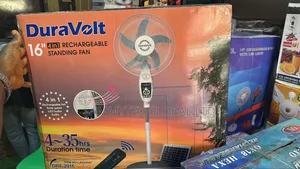 Brand New Duravolt Rechargeable 16" Standing Fan With Warranty