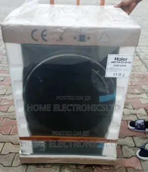Haier Thermocol Inverter Machne Front Load 10/6 Kg Wash Nd Dry