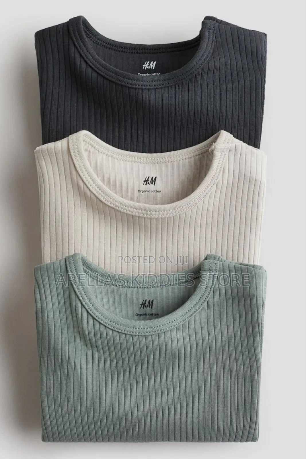 3-Pack Ribbed Bodysuits 2-4m