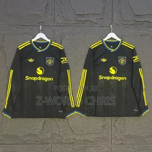 Original Top Quality Manchester United 25/26 Away Long Sleeves Jersey