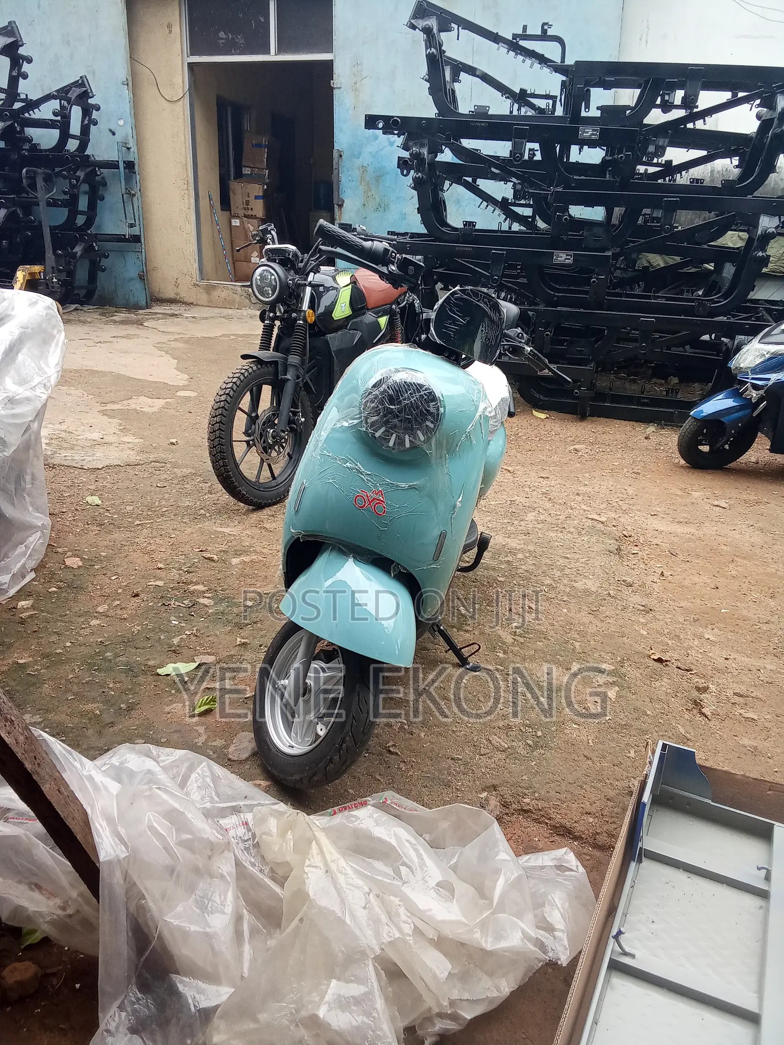 New Motorcycle 2025 Blue