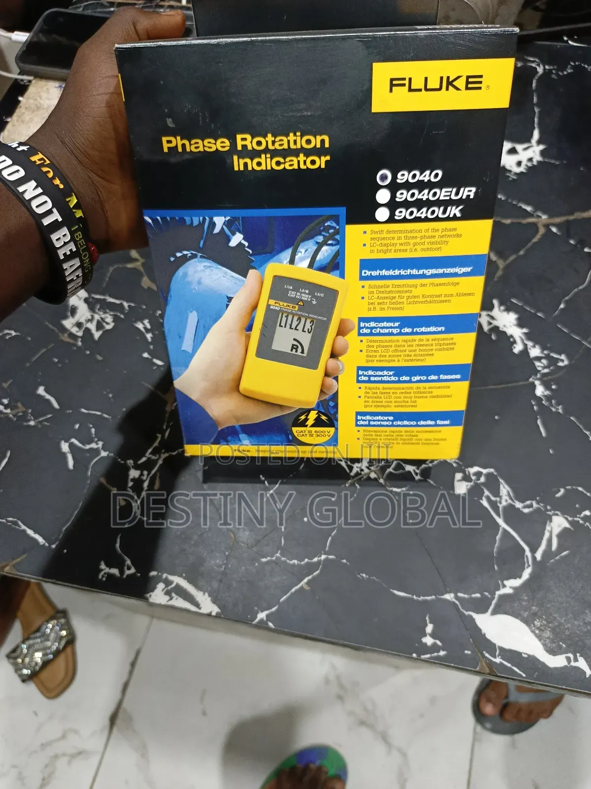 Fluke 9040 Phase Rotation Indicator