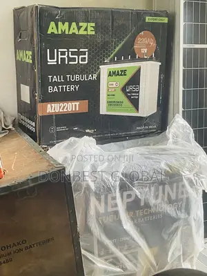220a 12v Amaze Tubular Battery Available in Stock