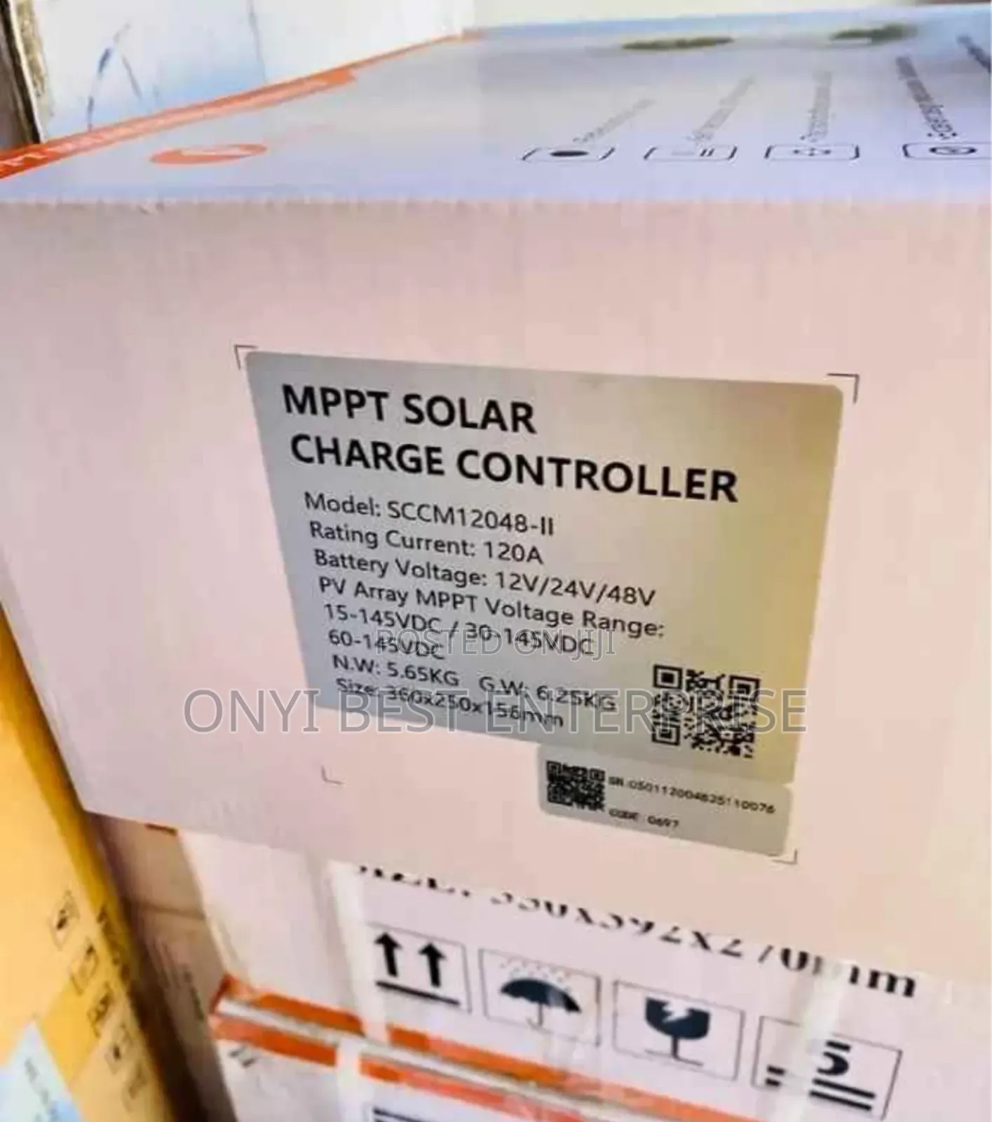 Felicity Charge Control MPPT 120ahms